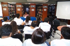 Presentación del ilustrador Axel Tavares en los Viernes Culturales de la Biblioteca