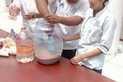Participan estudiantes de Gastronomía en el 2° Encuentro Nacional Nutrición para la Vida y la Salud.