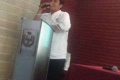 Participan estudiantes de Gastronomía en el 2° Encuentro Nacional Nutrición para la Vida y la Salud.