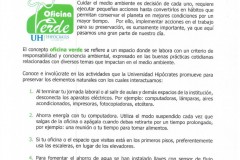 Guía Institucional para una Oficina Verde