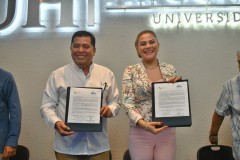 Firman convenio de colaboración académica Universidad Hipócrates con Colegio De Estudios Científicos Y Tecnológicos Del Estado De Guerrero.