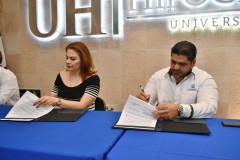 Firma de convenio de colaboración entre la Universidad Hipócrates y la Confederación Patronal De La República Mexicana COPARMEX- ACAPULCO.