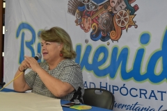 Cierra temporada los viernes culturales de la Universidad Hipócrates con la artísta plástica Ana Barreto