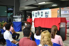 Se inaugura en la Universidad Hipócrates el Museo Itinerante  de los Personajes de la Época de Oro en Acapulco.