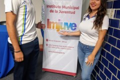 Se impartió la conferencia "Emprendedores, Impulsando Emprendedores" a través del Instituto Municipal de la Juventud (IMJUVE)