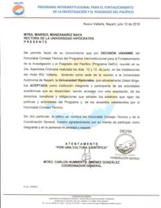 Programa Interinstitucional para el fortalecimiento de la investigación y el posgrado del pacifico