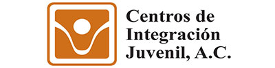 Logo y titulo de centros de integración juvenil, una organización de la sociedad Civil.