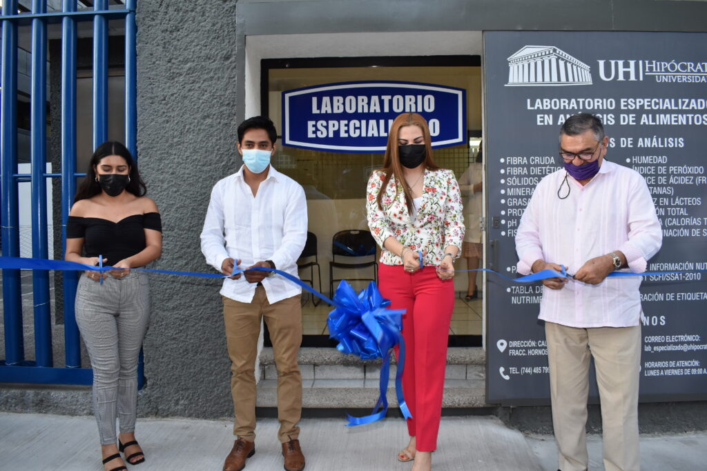 Inauguración de Laboratorio Especializado en análisis de alimentos en U Hipócrates