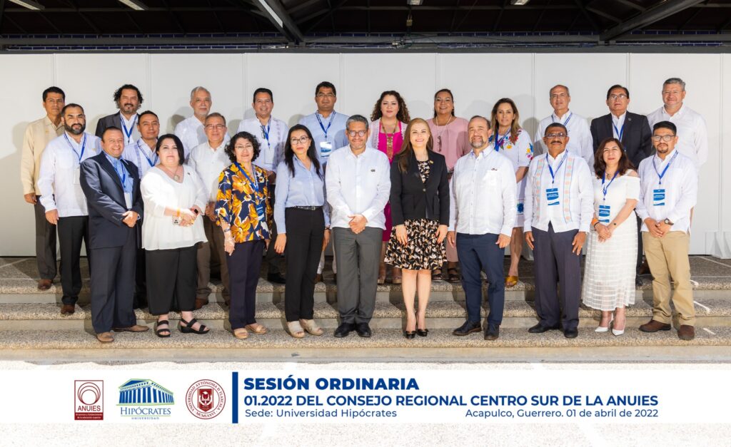 Sesión ordinaria del Consejo regional centro sur de la ANUIES