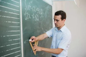 Maestro de matemáticas.
