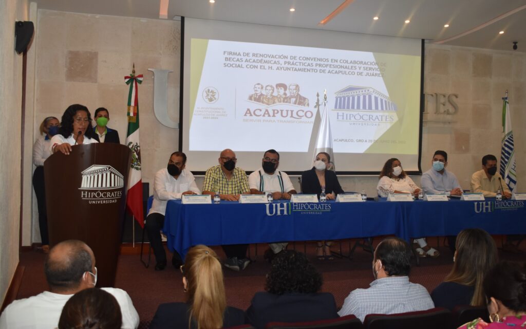 Firma de convenio de colaboración entre la Universidad Hipócrates y el ...