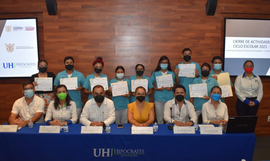 Cierre de actividades en la Universidad Hipócrates