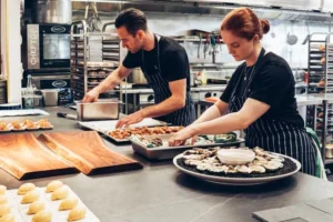 Estudiantes licenciatura en gastronomía.