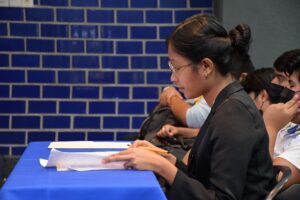 Colaboración con la casa de Cultura Jurídica realizando la presentación "Un dia en la corte"