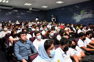 Colaboración con la casa de Cultura Jurídica realizando la presentación "Un dia en la corte"
