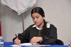 Colaboración con la casa de Cultura Jurídica realizando la presentación "Un dia en la corte"