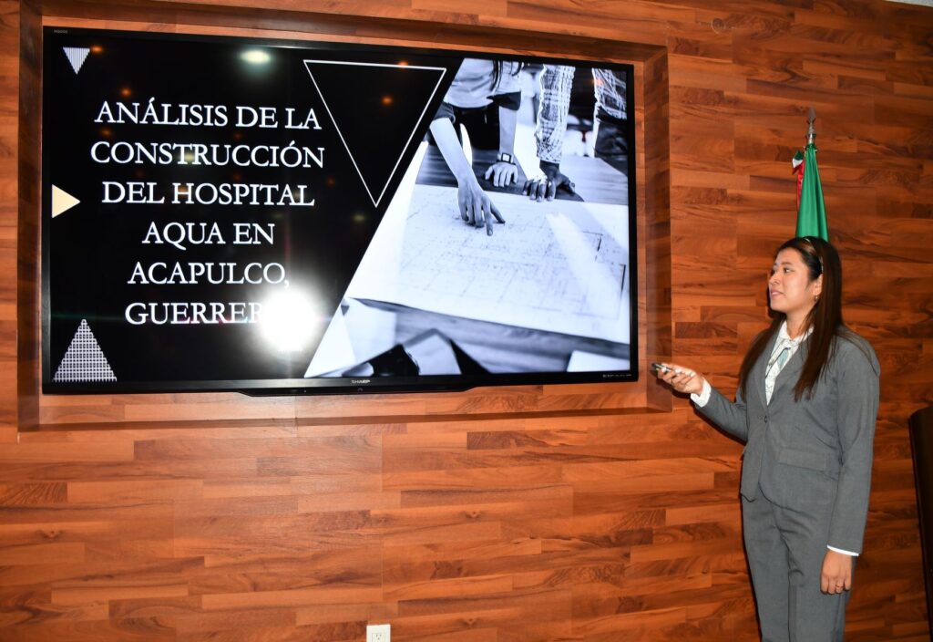 Examen profesional para obtener el grado de Maestra en Construcción