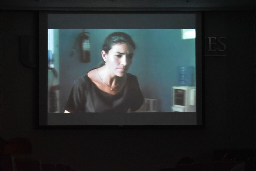 Proyección del filme “Santitos” en la Universidad Hipócrates
