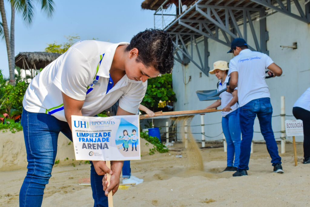 Conciencia ambiental con la limpieza de las playas
