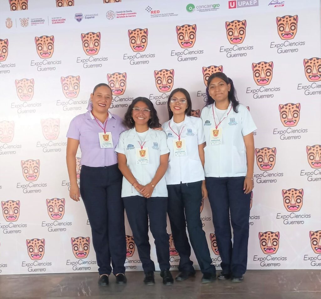 Estudiantes ganan primer lugar en concurso de Expociencias Guerrero
