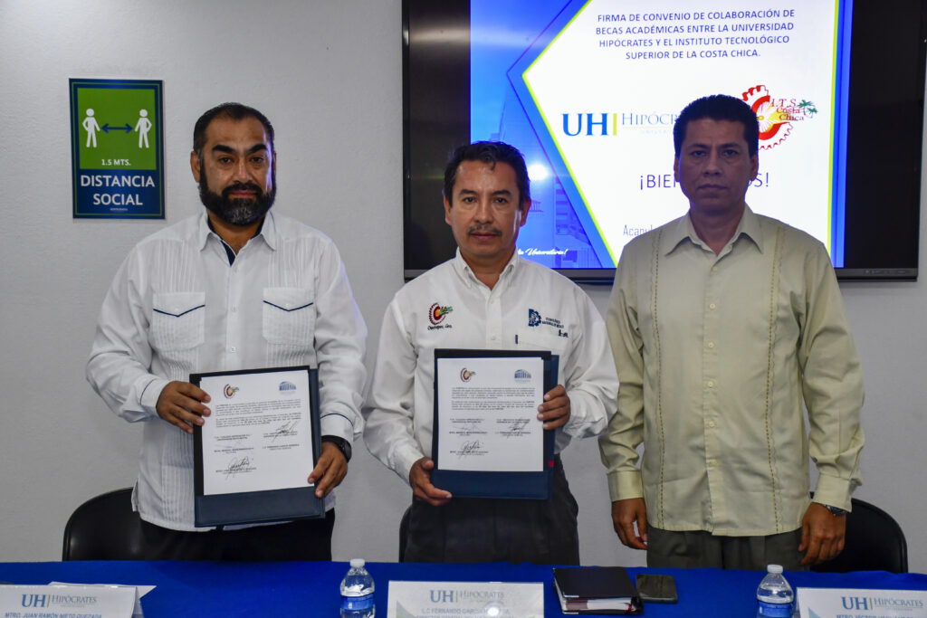 Convenio entre Universidad Hipócrates y TECNM campus Costa Chica