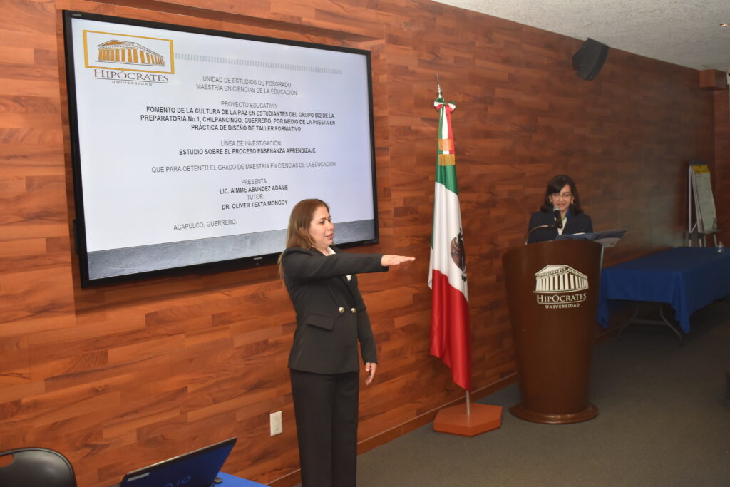 Egresados de la Maestría en Ciencias de Educación de la Universidad Hipócrates