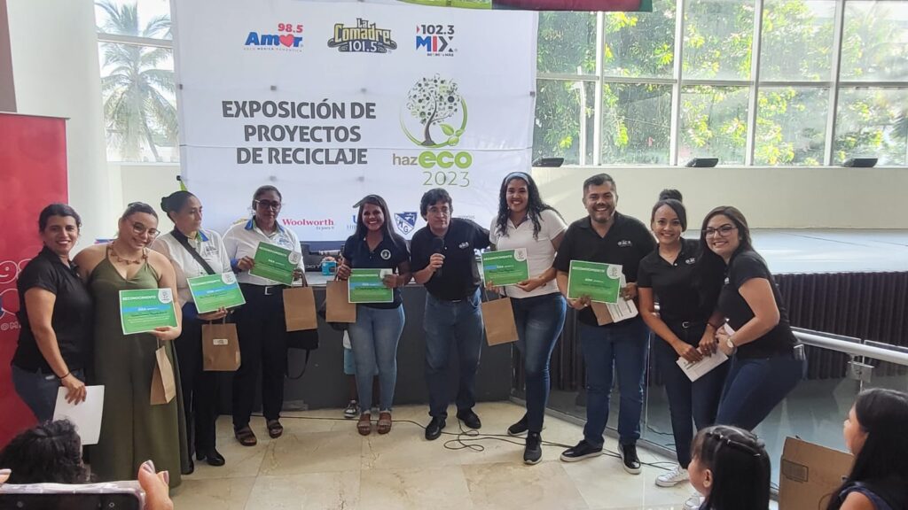 Campaña de reciclaje Haz eco en la Universidad Hipócrates