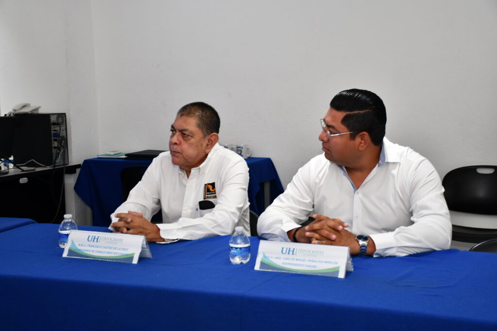 FIRMAN CONVENIO DE COLABORACIÓN UNIVERSIDAD HIPÓCRATES Y EL COLEGIO E ...