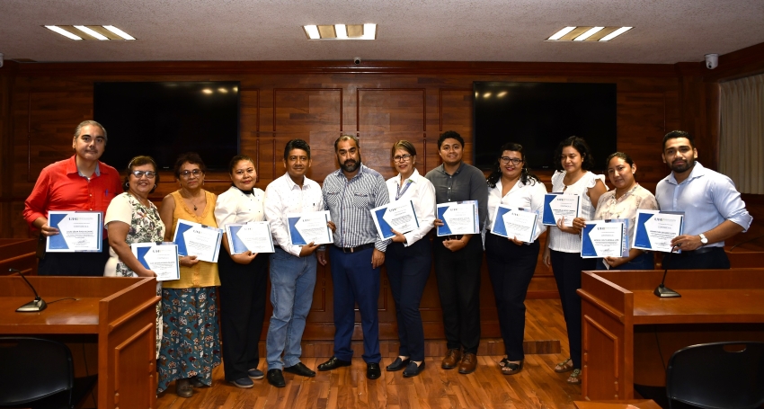 Clausura del Diplomado de Metodología Básica para docentes de la Universidad Hipócrates
