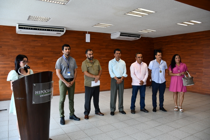 Universidad Hipócrates lleva a cabo la inauguración de arte Pictórica