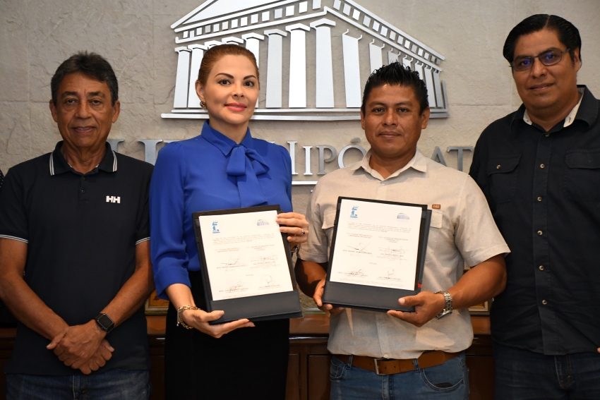 Convenios firmados por representantes académicos