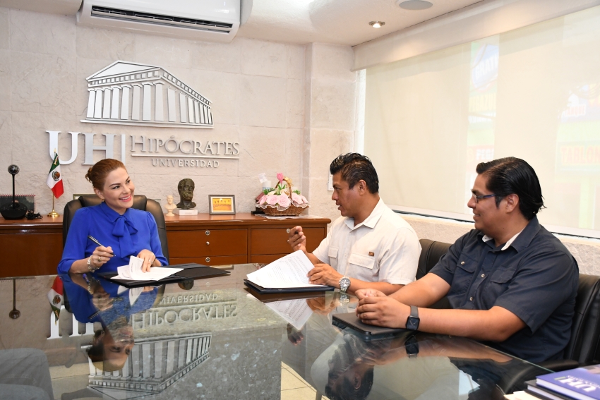 Firma de convenio entre la Universidad Hipócrates y el Colegio de ...