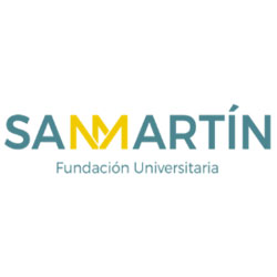 Logo de fundación universitaria San Martín