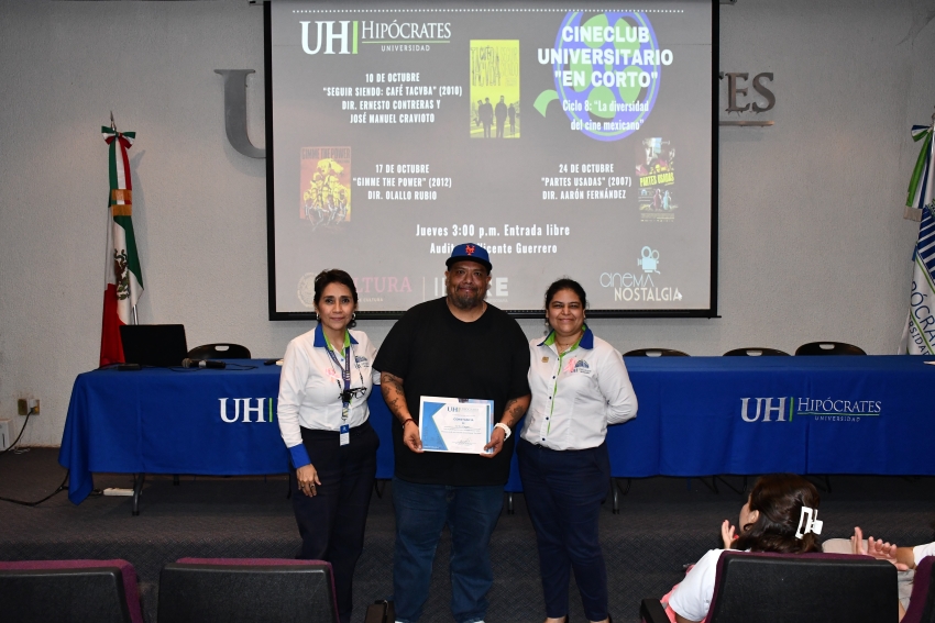 Octavo ciclo del Cineclub Universitario con el documental "Gimme the power"