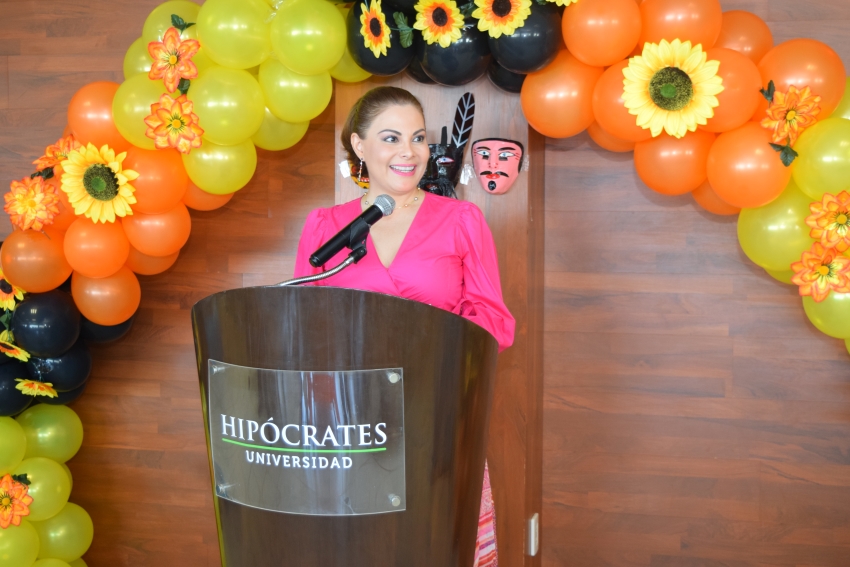 Festiva gastronómico en preparatoria Hipócrates