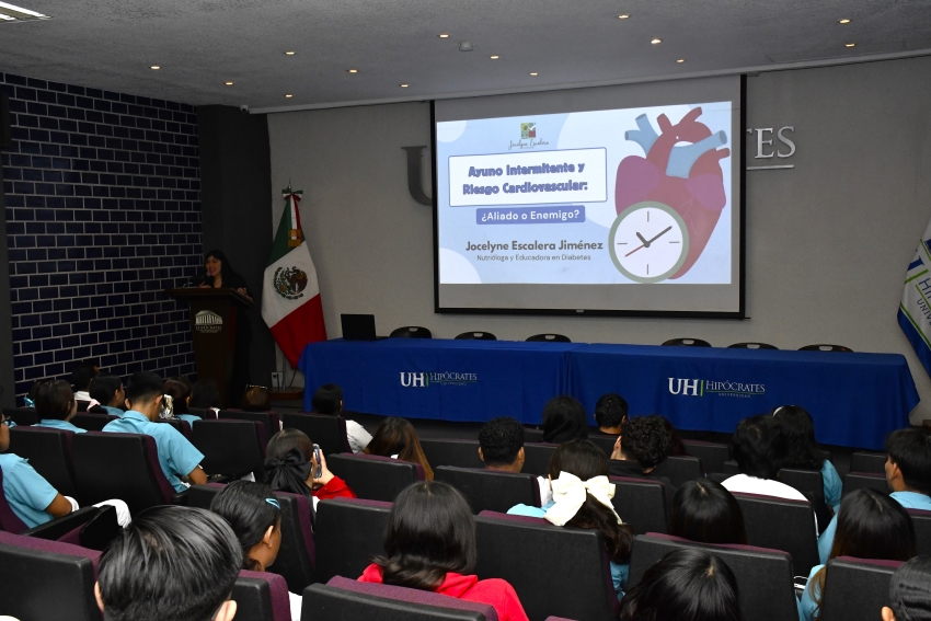 Celebración del día del nutriólogo durante la jornada académica