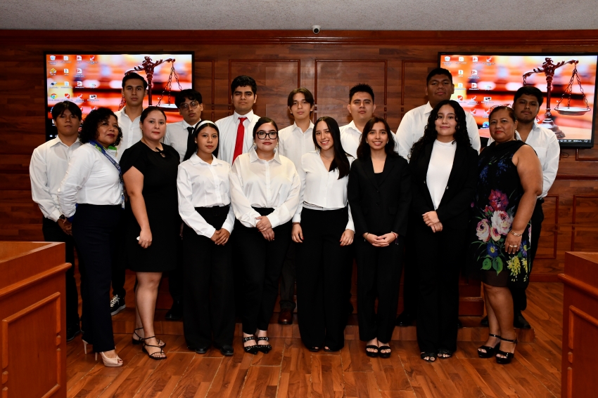 Simulación de audiencia preliminar en juicio laboral