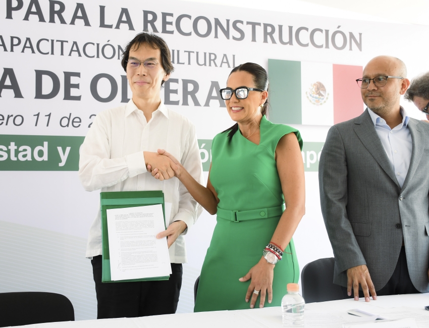 Reconstrucción del centro de capacitación y cultura