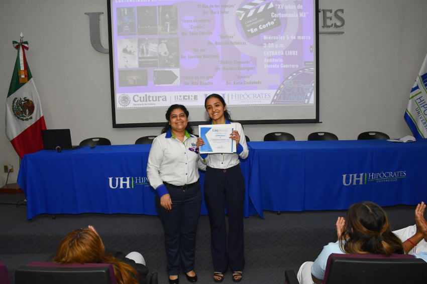 Proyección de cortometrajes dirigidos por mujeres en cineclub universitario
