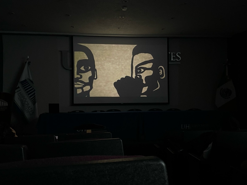 Promoción del CINEGRO en Universidad Hipócrates