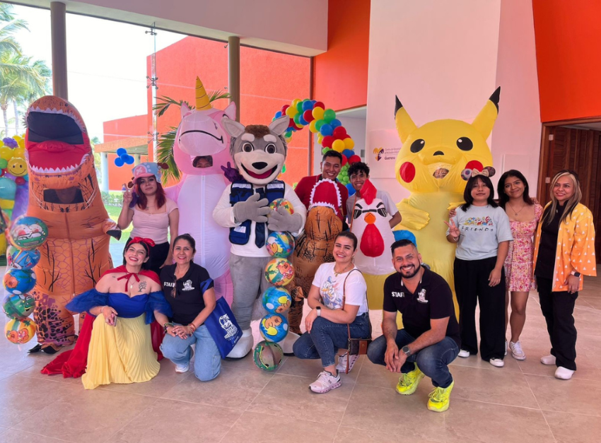 Conmemoración del día del niño de colaboración con el CRIT Guerrero