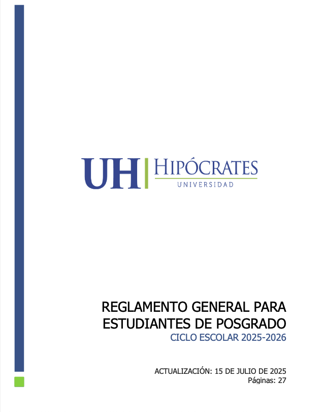 reglamento postgrados 2025 2026
