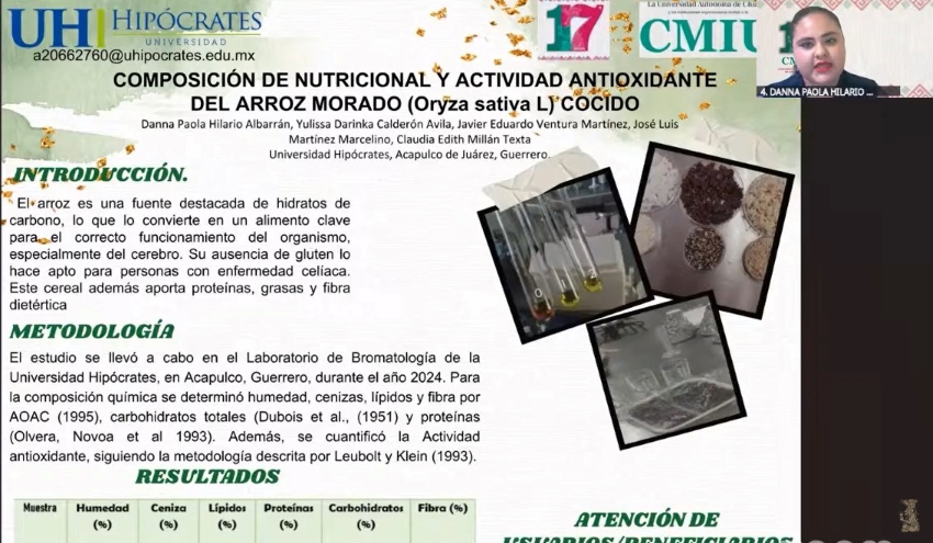 17° congreso mesoamericano de investigación de la UNACH