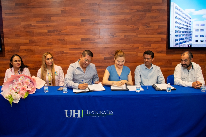 Universidad Hipócrates y SNTSS Sección XVII fortalecen alianza institucional con firma de Adendum.