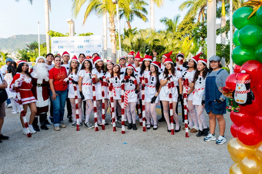 Festival de Villancicos Navideños 2025 en la Preparatoria Hipócrates.
