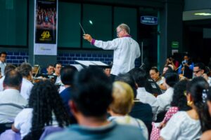 La Orquesta Filarmónica de Acapulco (OFA), realizado en el marco de las festividades por el 40 aniversario de Universidad Hipócrates.