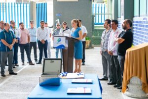  Actividades conmemorativas por el 40 aniversario de la Universidad Hipócrates, se realizó la ceremonia del sellado de la Cápsula del Tiempo.