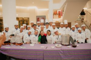 Celebran el la universidad hipócrates el sabor y la riqueza.